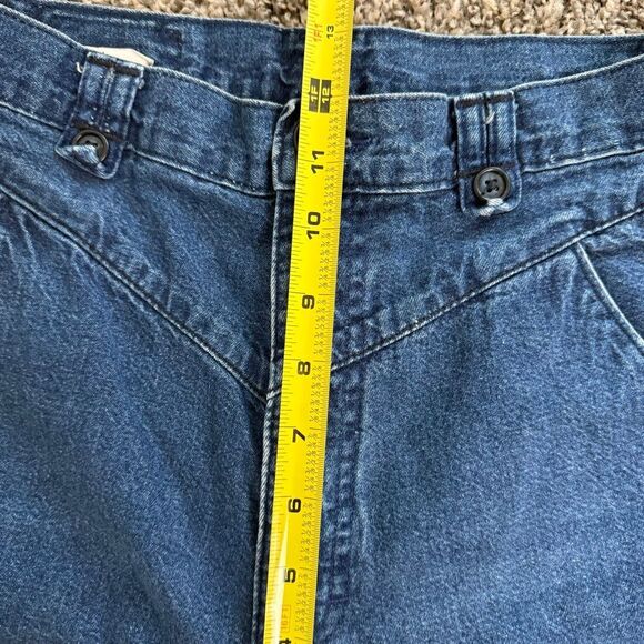 Vintage Ancient Jeans Denim Straight Tapered High Rise Mom 26” 27” Yoke - Picture 8 of 10